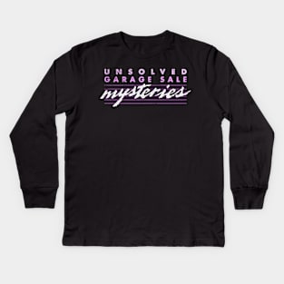 Garage sale Mysteries Kids Long Sleeve T-Shirt